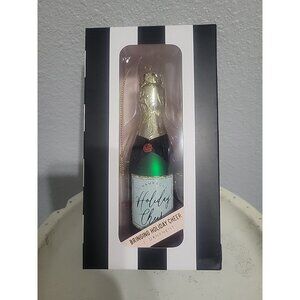 8 Oak Lane, Holiday Cheer Champagne Bottle Holiday Christmas Ornaments